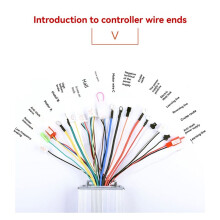 Brushless Controller 800W 48V 60V 64V Electric Bike 15 Tube Brushless for Scooters E-Bikes Three-Wheel Ebike