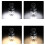 Outdoor Vintage Camping Lights Extra Long Lighting Tent Lights Multi-Function Emergency Lights Ambient Lights 6