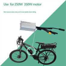 24V 36V 48V 17A Brushless Motor Controller Sine Wave 3 Mode Controller with Waterproof Connector for DIY Electric Bike