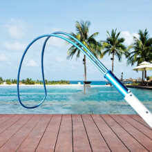 Pool Rescue Hook with Telescopic Pole, Extended Reach Safety Equipment for Swimming Pools and Beaches