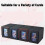 Card Deck Box Card Display with Dice Tray Deck Box Deck Box Holding 160+ Trading Card Storage Box Deck Box Gold 3