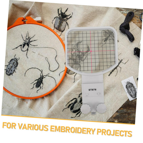 Embroidery Hoop for Caps Compact Frame Kit BeginnerFriendly Broad Fabric Compatibility 2