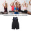 Blue Sweat Sauna Jumpsuit, One Size, Back Zip 4