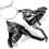 21-Speed Bike Derailleur and Shifter Set,Bicycle 3x7 Shift Levers with Brake, Cycling Disc Handle, Includes Shift Cable 3