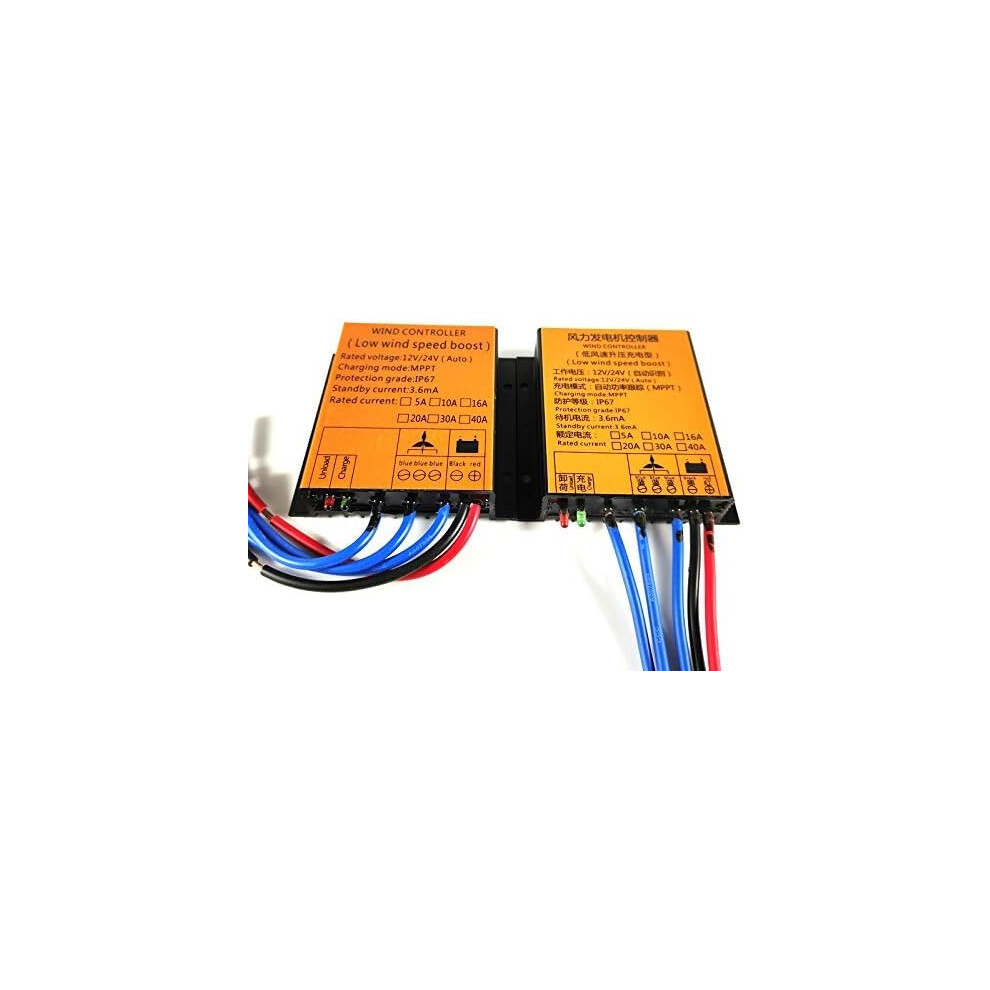 8000W 24V Mppt Wind Turbine Charge Controller Waterproof Regulator 10A40a 9771547104506