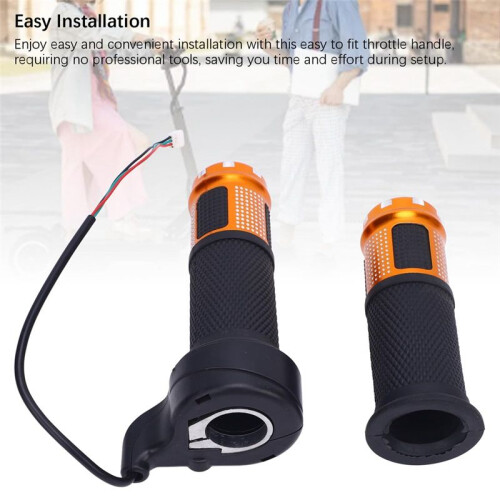 Universal Scooter Throttle Grip E-Bike Handlebar Twist Accelerator Speed Control Handle Replacement Parts 2