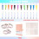 Dotted Journal Kit,A5 Hardcover Dotted Journal Notebook Numbered Pages,Dotted Journaling Kit for Beginner 5