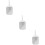 3Pcs Plastic Ice Scoop for Bar Kitchen Grain Scoop Ergonomic Handle 11