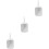 3Pcs Plastic Ice Scoop for Bar Kitchen Grain Scoop Ergonomic Handle 7