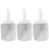 3Pcs Plastic Ice Scoop for Bar Kitchen Grain Scoop Ergonomic Handle 6