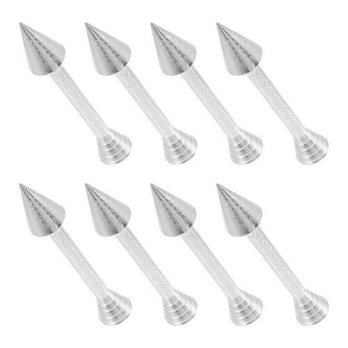 32Pcs Lightweight Aluminum Cake Decorating Kit with Stable Cone Holder 2