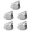 5Pcs Stainless Steel Burger Smasher Press Handle Durable Kitchen Tool 8