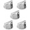 5Pcs Stainless Steel Burger Smasher Press Handle Durable Kitchen Tool 10