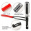 10MM Valve Adjustment Tool Jam Nut,Slotted Valve Adjusting Stud,Valve Grinding Tool,Valve Lapping Guiding Removal Tool 7
