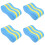 4Stk Schwimm Pull Buoy Eva Kinder Mehrfarbig Schwimmlernhilfe 6