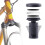 Bicycle Airtag Antitheft Front for Down Tube Bracket Protective Shell Mountain Bike Front Fork Expansion Locking Bracket 4