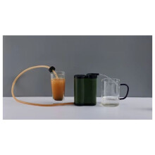 Paille Filtrante à Eau Personnelle pour le Camping, la Randonnée et la Survie D'Urgence - Purificateur D'Eau Électrique Portable pour L'Extérieur