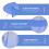 Blaue Breite Elastische Netz-Sonnenblende Mit Nackenschutz 6