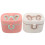 8Pièces Boîte Lait Poudre Bébé PP Design Coloré 2