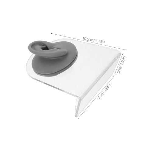 D'Oreille Artificielle En Silicone Pour Boucles Gauche Support 2