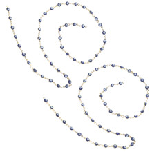 4Pièces En Alliage Bleu Pour Fabrication Collier Bracelet DIY