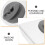 D'Oreille Artificielle En Silicone Pour Boucles Gauche Support 8