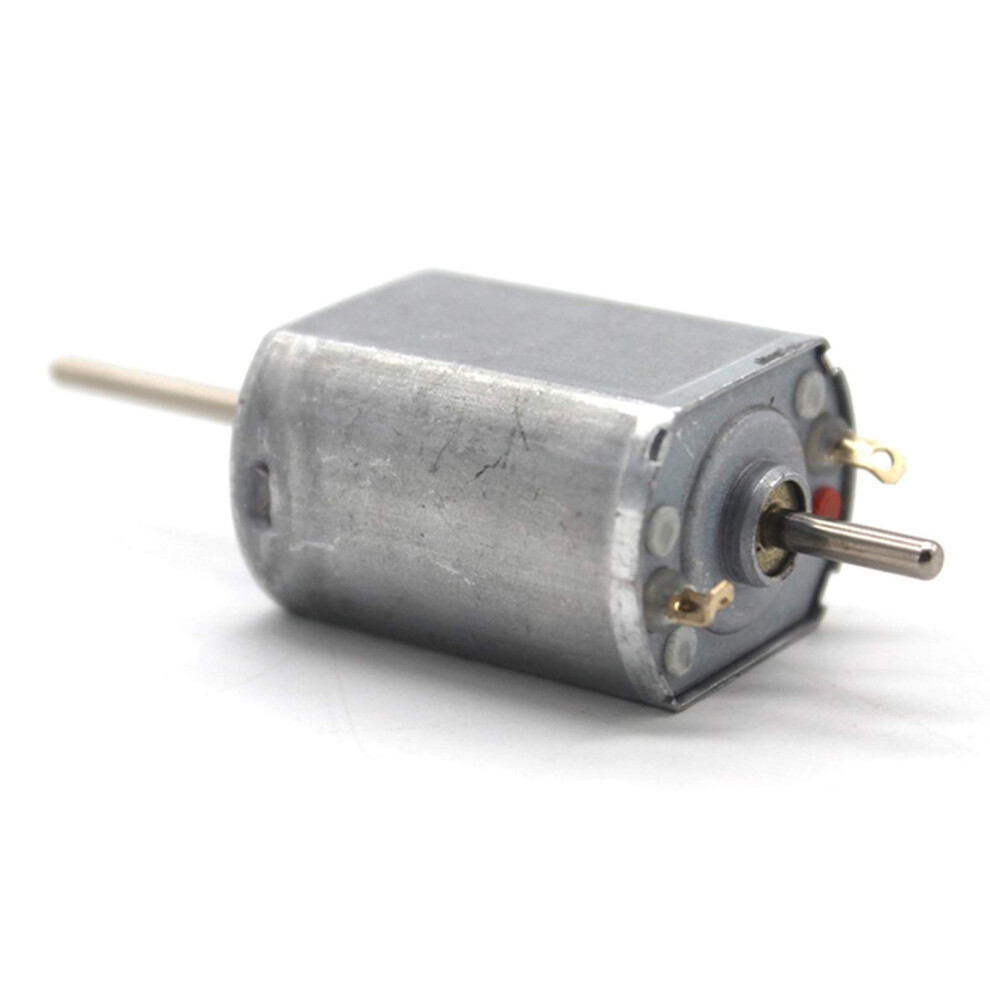 Fk130sh Double Shaft Micro Dc Motor 0.6 Module Worm Gear Starter Compact Core Unit Without Gear 9169991114286