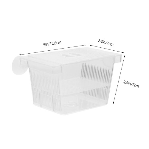 5 Pièces Bac De Reproduction Pour Aquarium Avec Ventouse 1