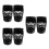 6Pcs Black Plastic Billiard Storage Pockets Pool Table Side Basket 7