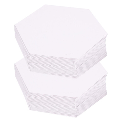 2000Pcs Beginner-Friendly Paper Piecing Templates for Hexagon Quilting