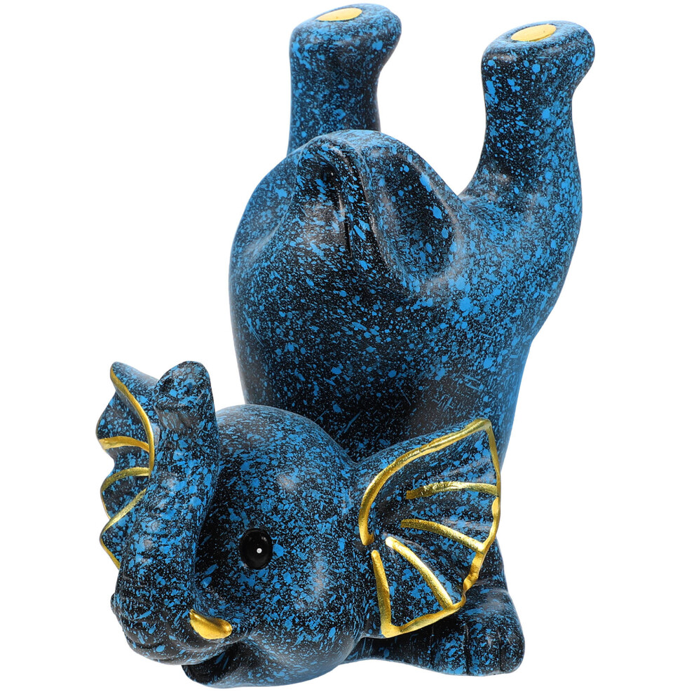 Inoomp 3Pcs Eyeglasses Holder Elephant Design Eyewear Retainer Stand
