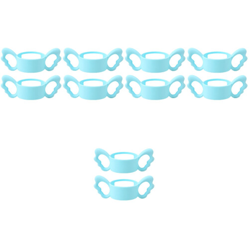 10Pièces Poignées Bébé Silicone Accessoires 2
