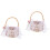 2 Pcs Hand Woven Storage Basket Small Wicker For Wedding Child 6