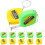 120Pcs Portable Tape Measure Tool with Keyring Durable Assorted Color 3