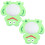 4Pièces Jouets Bain Enfant Animaux Eva Vert Sécurisé 2