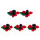 5Sets Durable Table Hockey Pushers and Pucks Assorted Colors for Kids 6