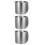 3Pcs Adjustable Stainless Steel Round Cake Ring Mold Silver Bakeware 9