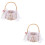 2 Pcs Hand Woven Storage Basket Small Wicker For Wedding Child 7