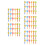 120Pcs Assorted Color Hand Clappers Plastic Party Noise Makers 6