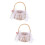 2 Pcs Hand Woven Storage Basket Small Wicker For Wedding Child 8