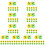 120Pcs Portable Tape Measure Tool with Keyring Durable Assorted Color 9