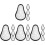 16Pcs Wear-Resistant White Groin Guard Eva Comfortable Protection 4