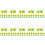 120Pcs Portable Tape Measure Tool with Keyring Durable Assorted Color 4