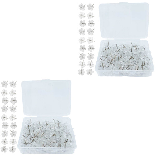 2 Count Thumb Tacks Decorative Thumbtack Multi-Function Thumbtacks 2