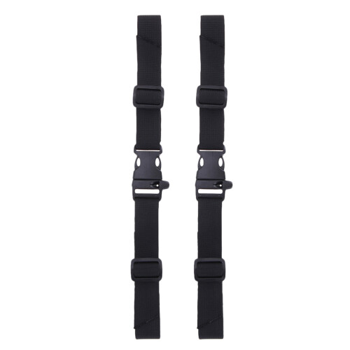 2 Pcs Chest Belt For Backpack School Bag Strap Adjustable With Buckle