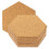 480Pièces Coasters Tableaux Liège Khaki 2Mm Auto-Adhésifs DIY 1