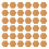 480Pièces Coasters Tableaux Liège Khaki 2Mm Auto-Adhésifs DIY 2