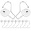 60 Pcs Purse Hook Hanger For Table Desk 2