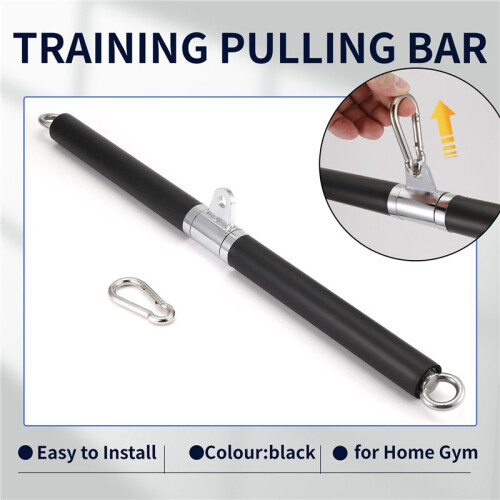 Training Pulling Bar Device Accessories Pull Down Straight Bar Biceps Pulling Bar for Home Gym Bodybuilding Equipment 2