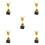 5Pcs Small Trophy Cups Durable Plastic Ballet Awards 8